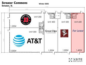 2401 N Bloomington St, Streator, IL for lease Site Plan- Image 1 of 1