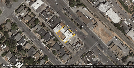 1464 El Camino Real, Belmont, CA - aerial  map view