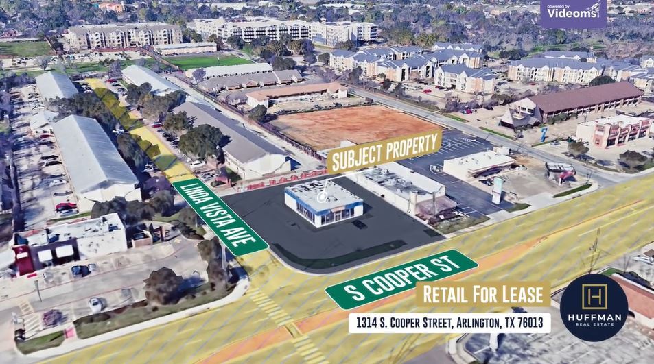 1314 S Cooper St, Arlington, TX for sale - Aerial - Image 1 of 1