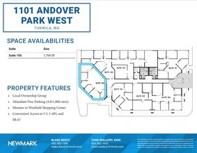 1101 Andover Park W, Tukwila, WA for lease Floor Plan- Image 1 of 1