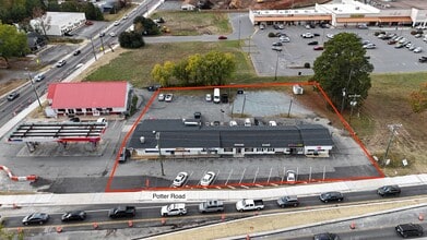 4510-4522 Potter Rd, Matthews, NC - AERIAL map view - Image1