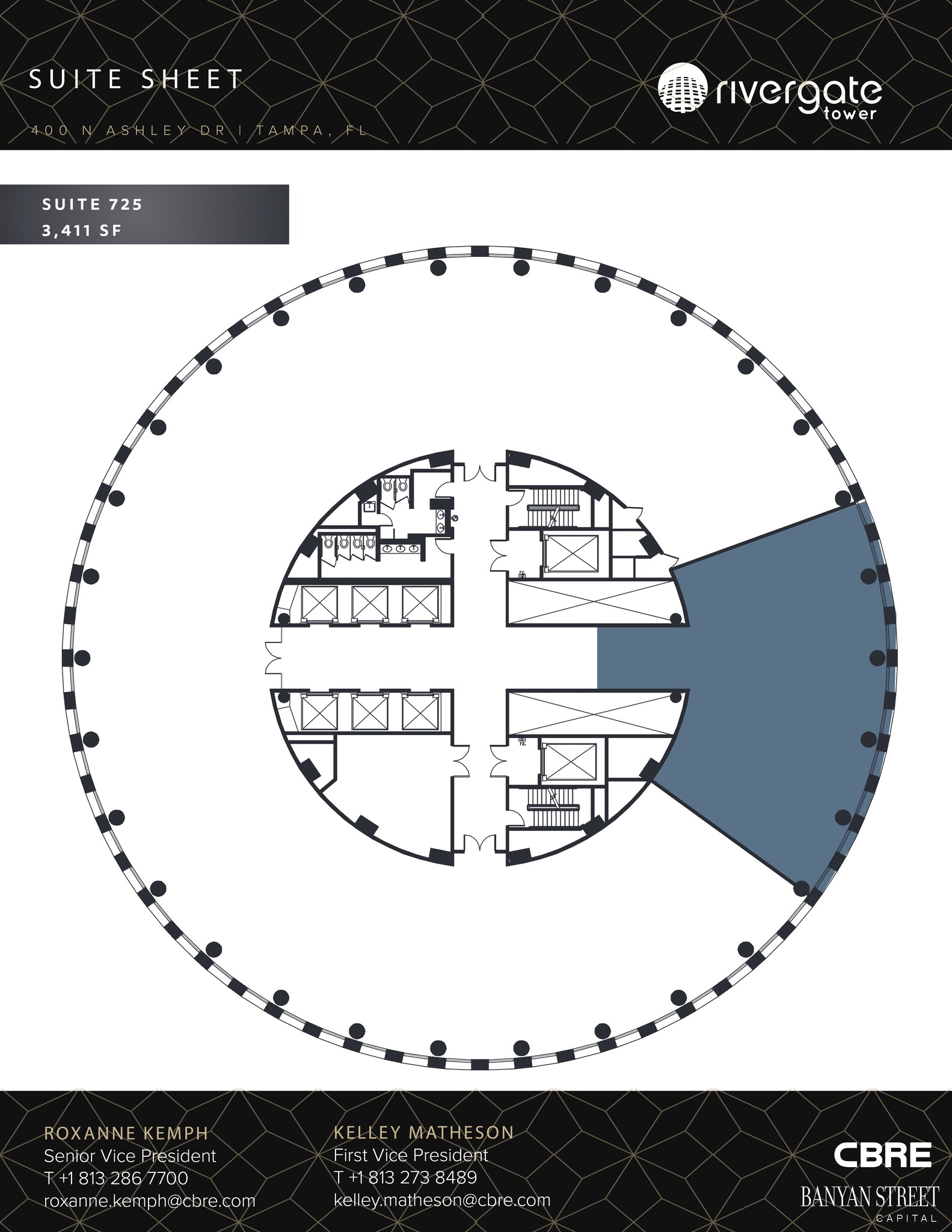 400 N Ashley Dr, Tampa, FL for lease Site Plan- Image 1 of 1