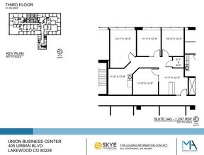 405 Urban St, Lakewood, CO for lease Floor Plan- Image 1 of 1