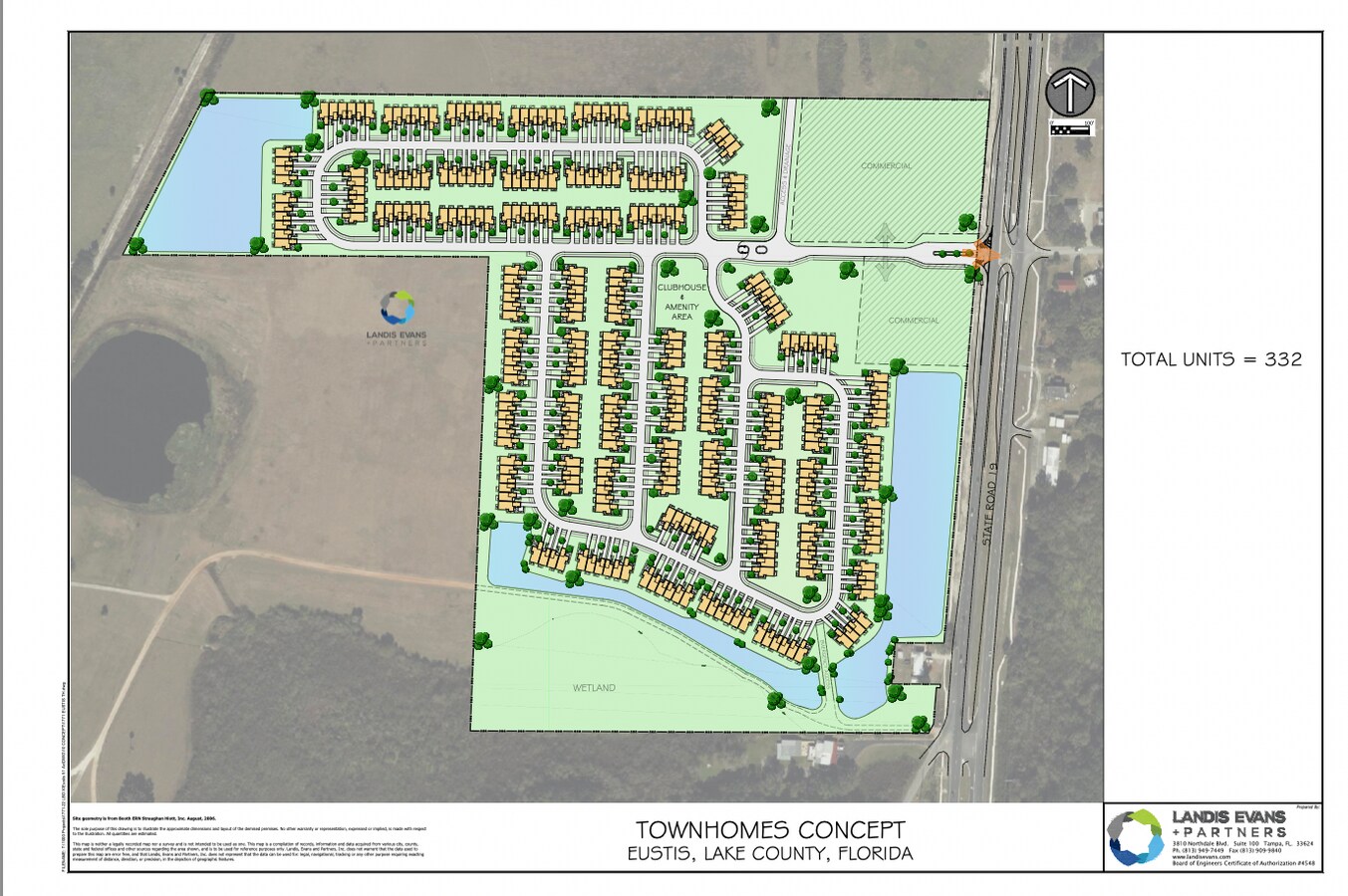 County Rd 19A, Eustis, FL 32726 EUSTIS BUILD TO RENT TOWNHOME SITE