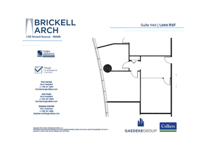 1395 Brickell Ave, Miami, FL for lease Floor Plan- Image 2 of 3