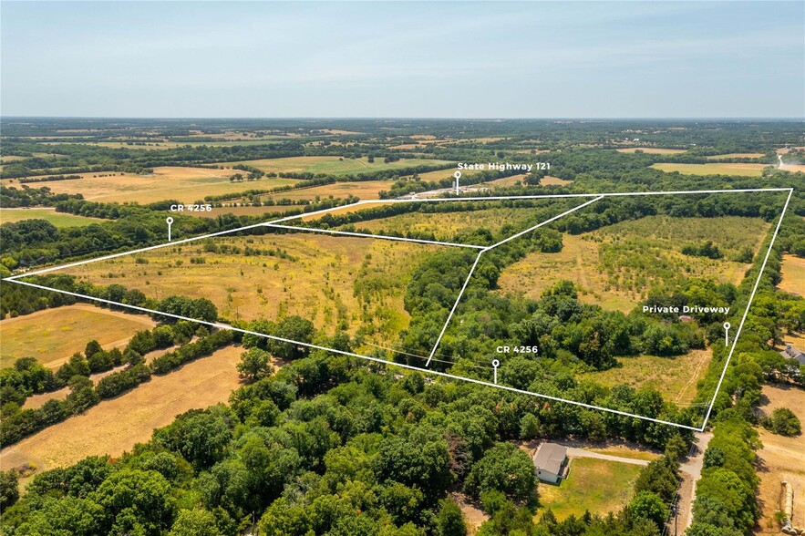 TBD 37 +/- acres Tract 1 County Road 4526, Randolph, TX for sale - Aerial - Image 1 of 8