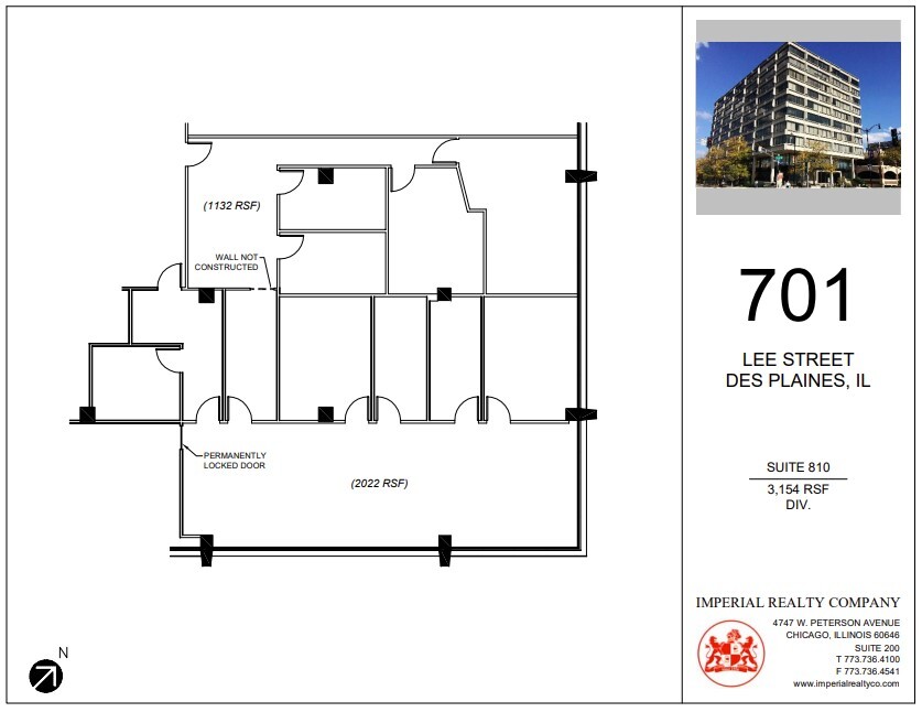 701 Lee St, Des Plaines, IL for lease Floor Plan- Image 1 of 11