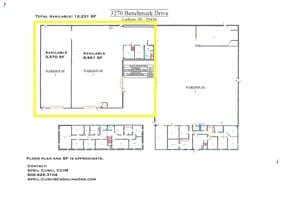 3270 Benchmark Dr, Ladson, SC for lease Site Plan- Image 1 of 26