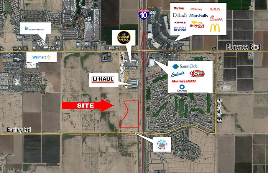 S Of The Corner Of Florence Blvd And Interstate Casa Grande Az
