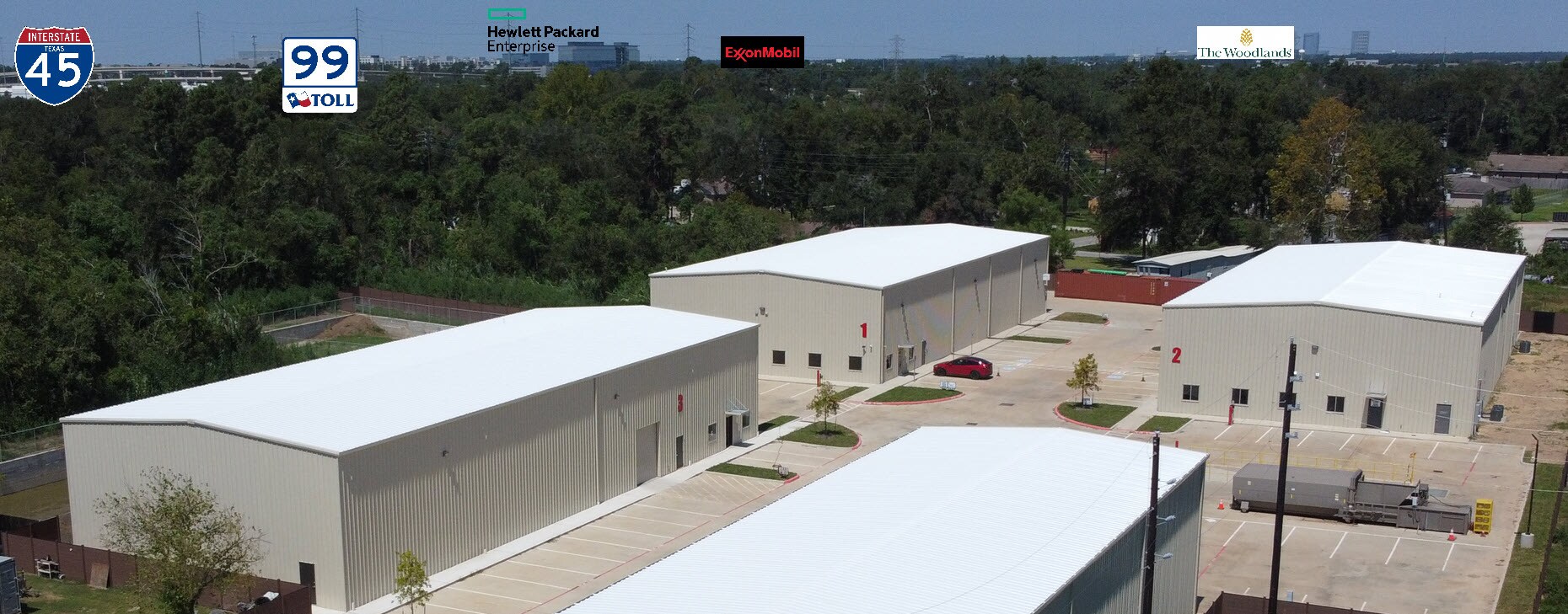 314 W Riley Fuzzel Rd, Spring, TX for lease Aerial- Image 1 of 8