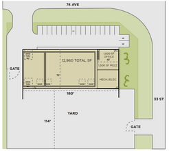 3301 74 Av, Leduc, AB for lease Floor Plan- Image 1 of 1