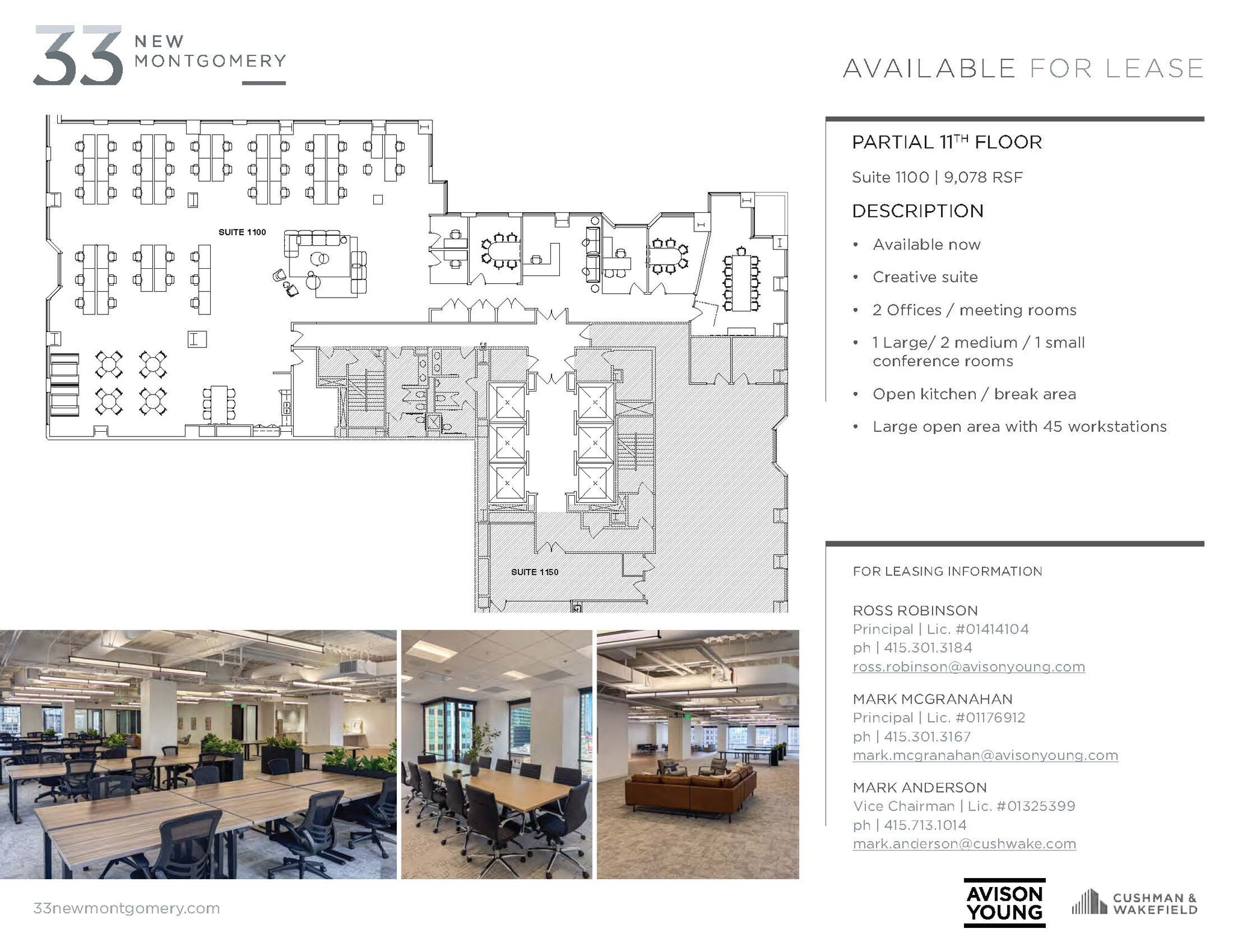 33 New Montgomery St, San Francisco, CA for lease Floor Plan- Image 1 of 5