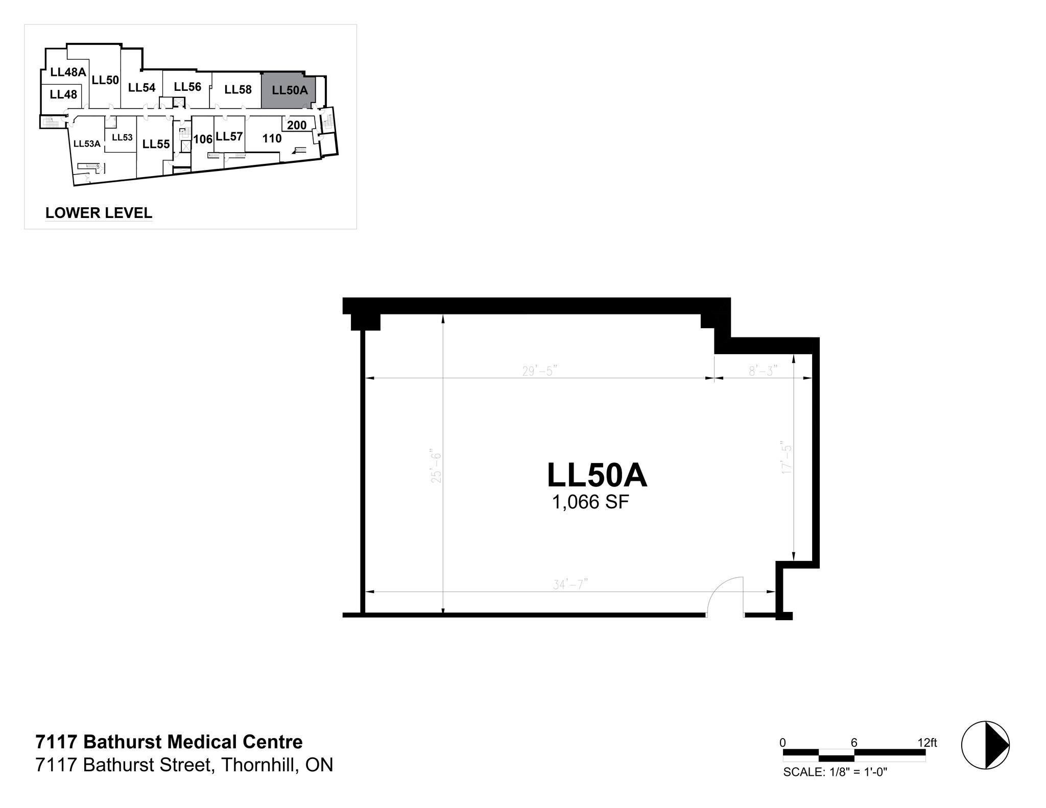 7117 Bathurst St, Vaughan, ON for lease Site Plan- Image 1 of 1