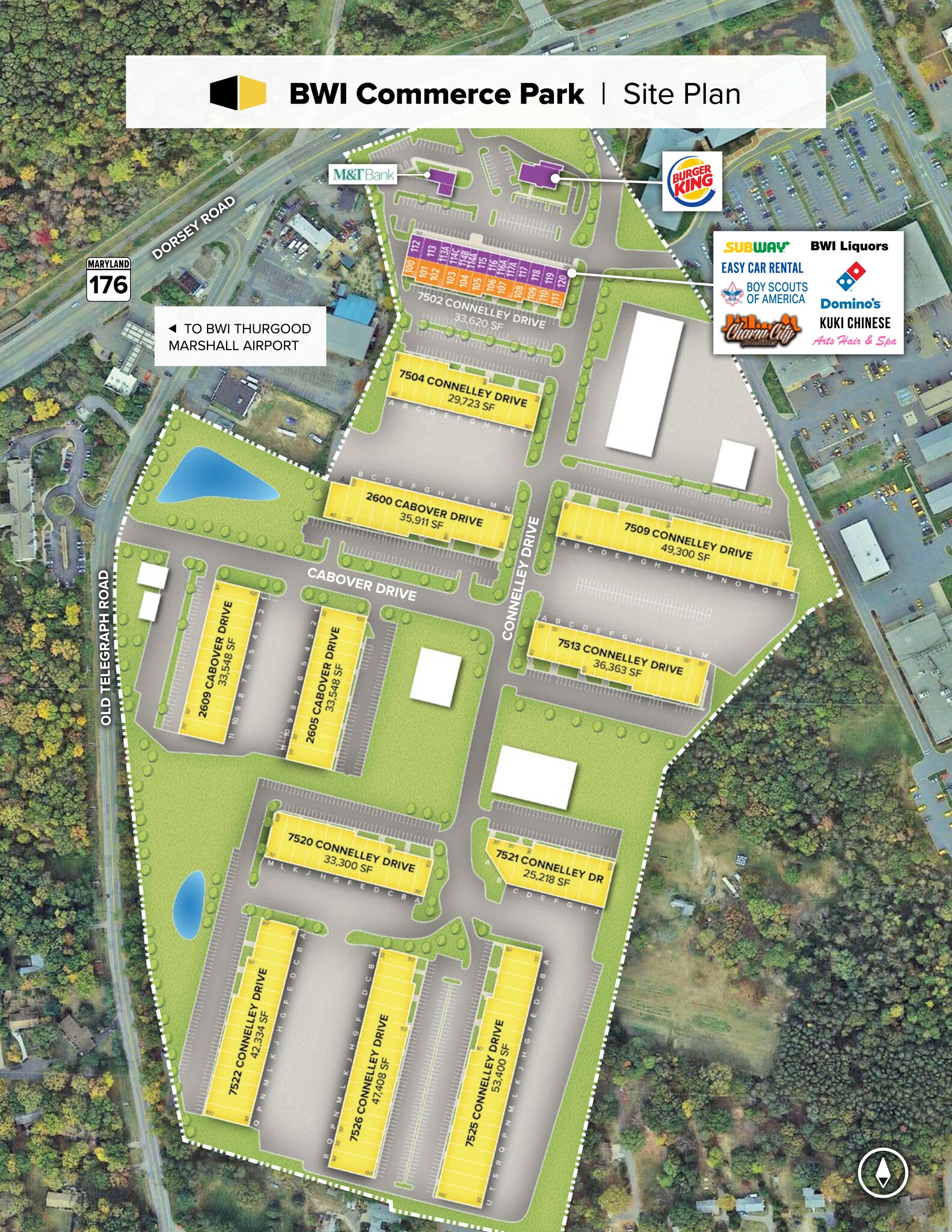 2609 Cabover Dr, Hanover, MD for lease Site Plan- Image 1 of 2