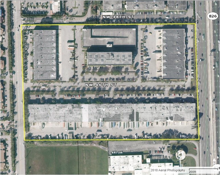 7750 NW 46th St, Doral, FL for lease Plat Map- Image 1 of 2