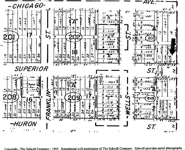 150-152 W Superior St, Chicago, IL for lease - Plat Map - Image 2 of 6