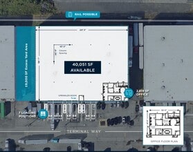 2C Terminal Way, Avenel, NJ for lease Floor Plan- Image 1 of 1