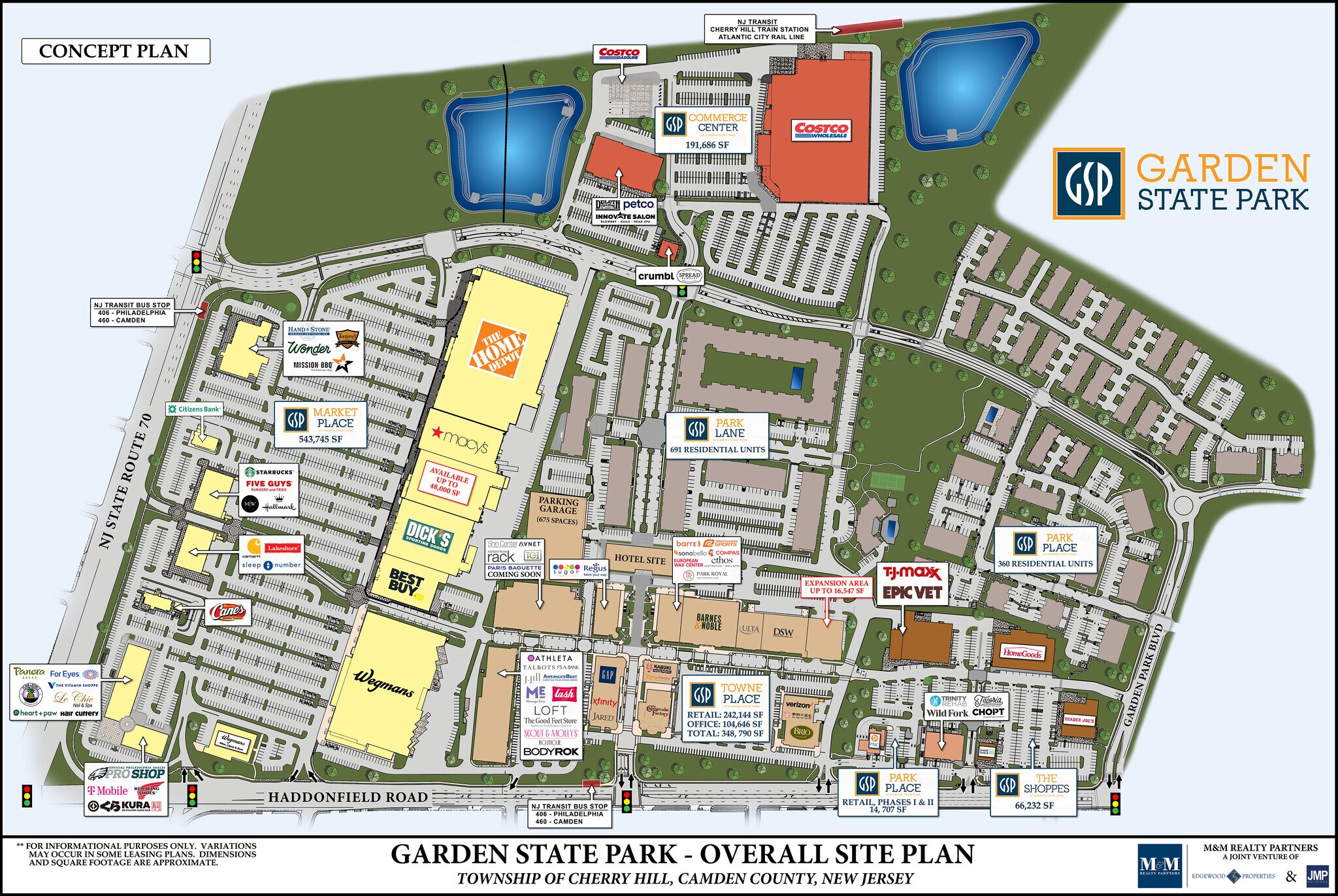 901-957 Haddonfield Rd, Cherry Hill, NJ for lease Site Plan- Image 1 of 4