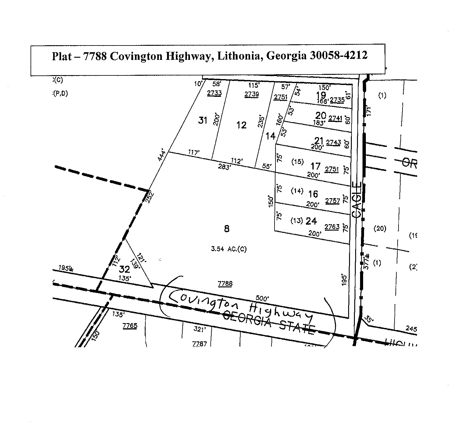 7788 Covington Hwy, Lithonia, GA for sale Primary Photo- Image 1 of 1