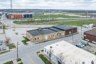 1100 Cherry St, Des Moines, IA - AERIAL map view