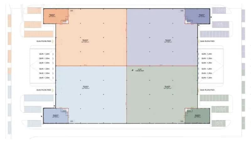9001 Avenue Stève Biko, Villefontaine for lease - Floor Plan - Image 2 of 13