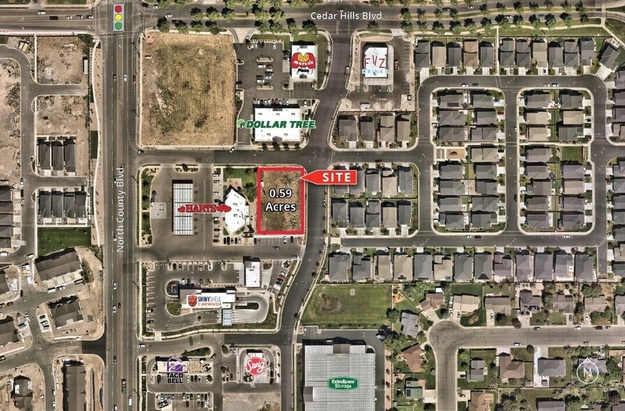 10018 N 4700 W, Pleasant Grove, UT for lease - Aerial - Image 2 of 2