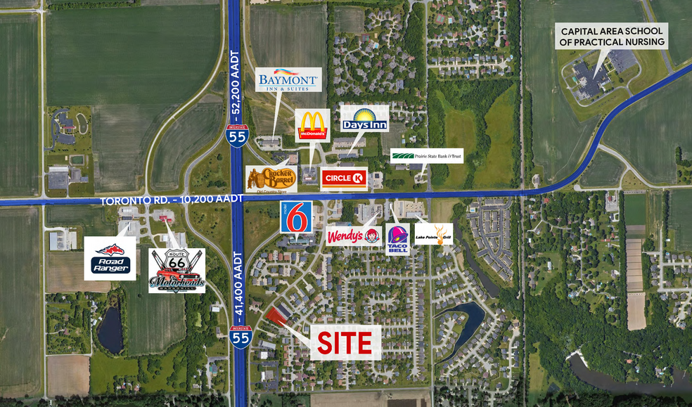 6410 S 6th Street Frontage Rd E, Springfield, IL for sale - Building Photo - Image 1 of 1