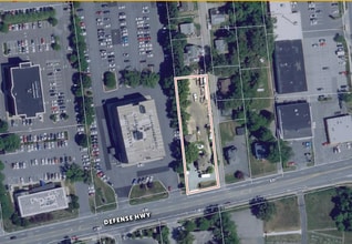 110 Defense Hwy, Annapolis, MD - Aerial map view