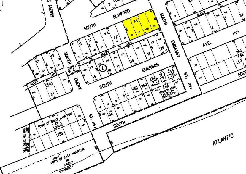 4 S Elmwood Ave, Montauk, NY for sale - Plat Map - Image 3 of 33