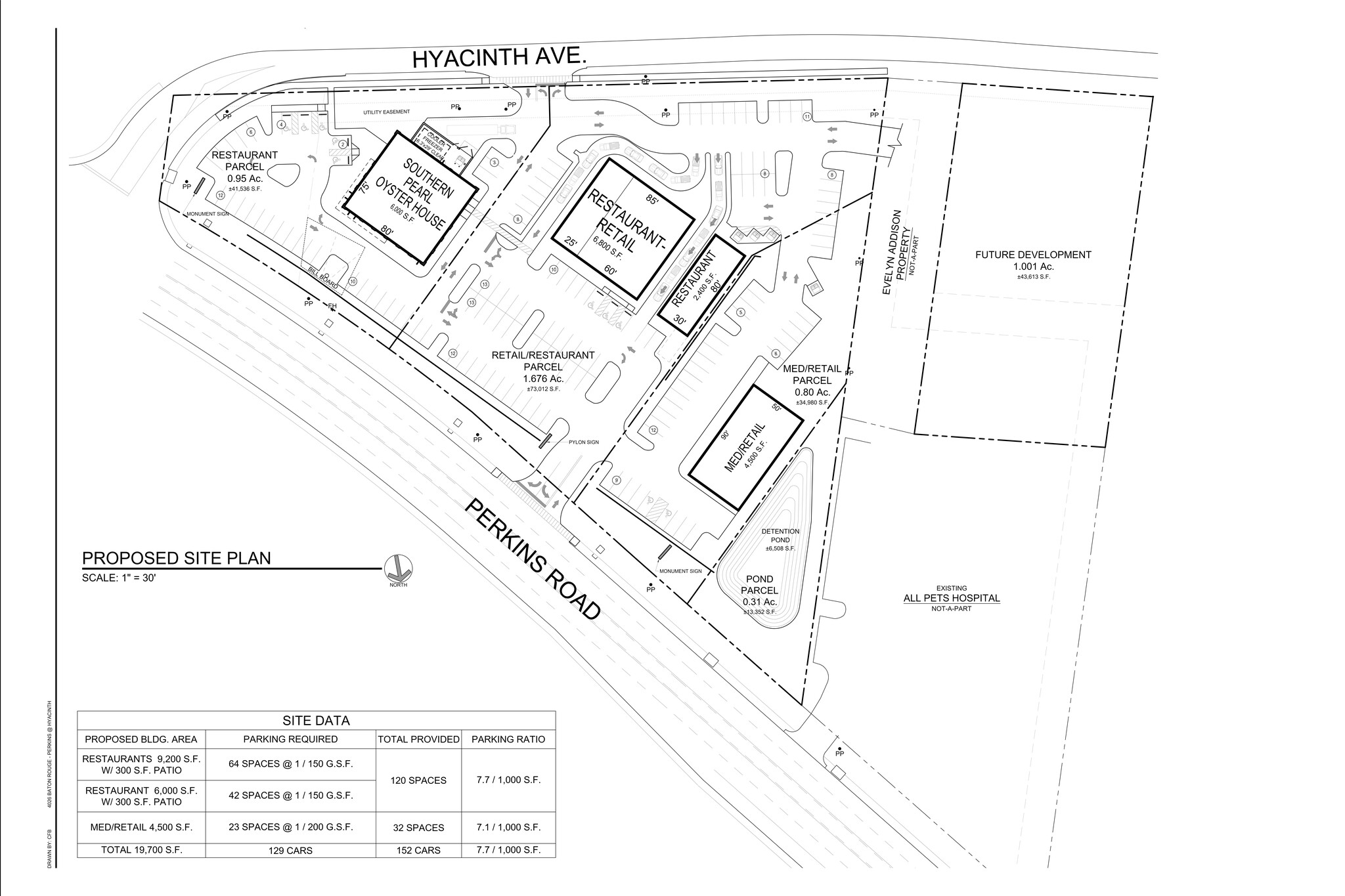 9440 Perkins Rd, Baton Rouge, LA for lease Site Plan- Image 1 of 11