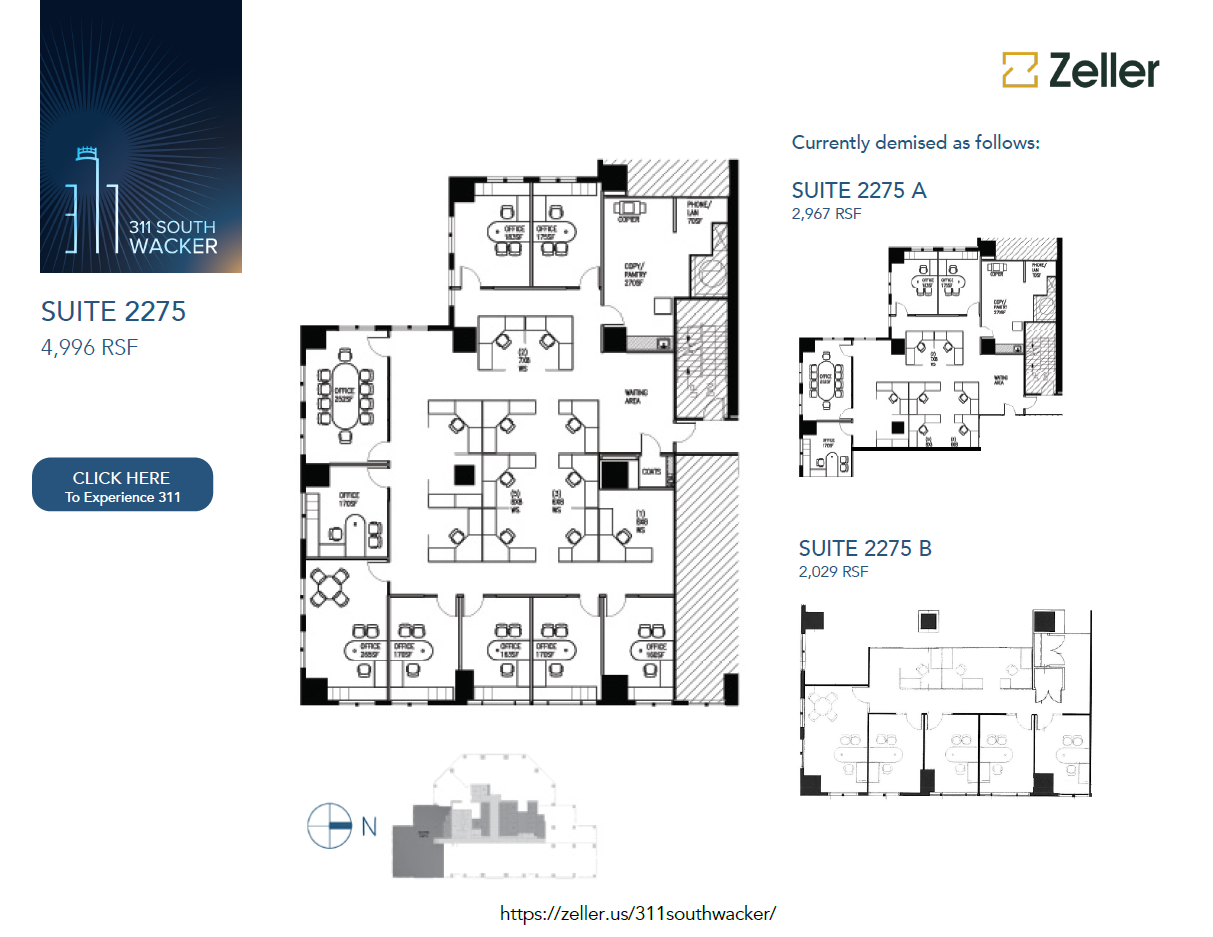 311 S Wacker Dr, Chicago, IL for lease Floor Plan- Image 1 of 1