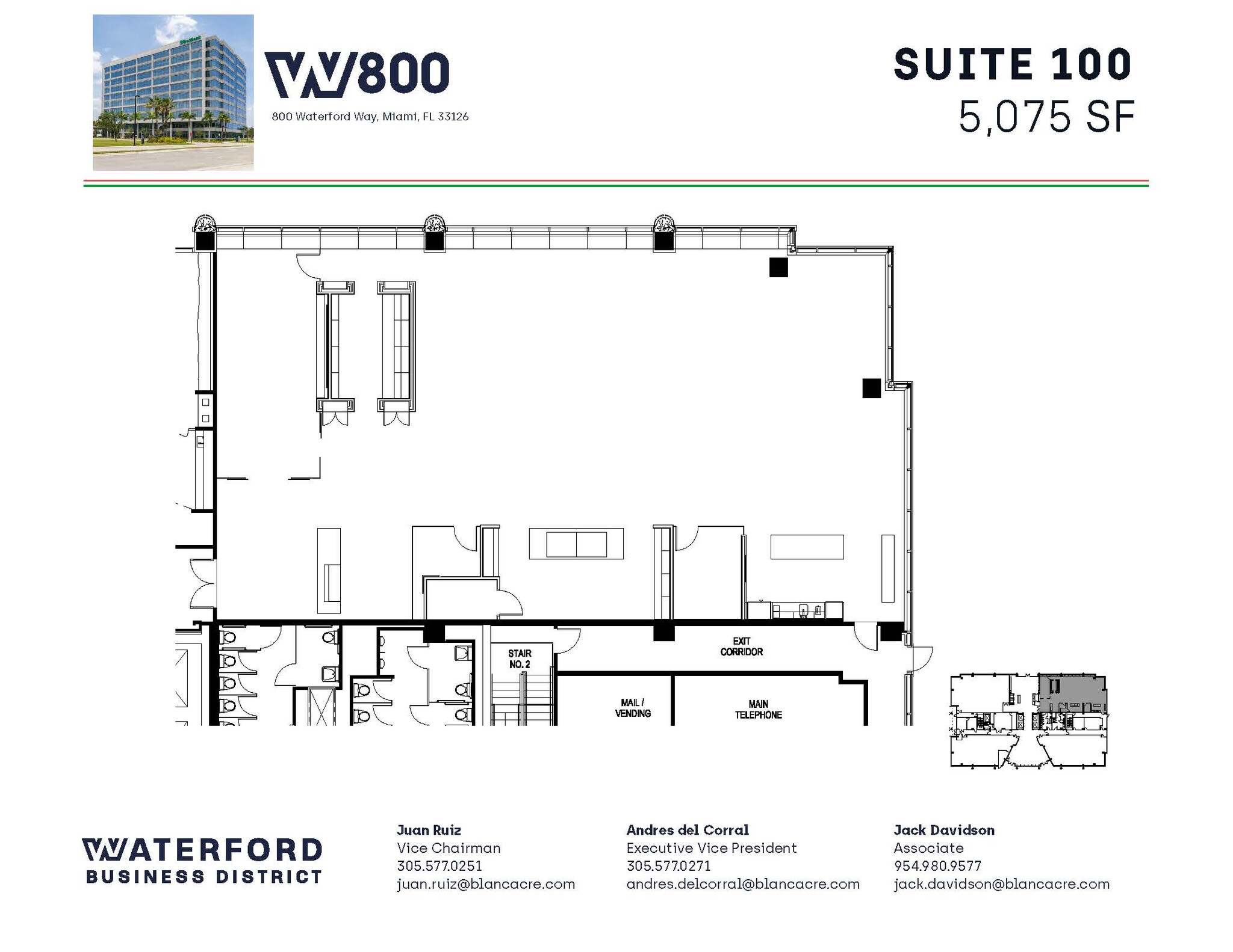 5200 Waterford District Dr, Miami, FL for lease Floor Plan- Image 1 of 1