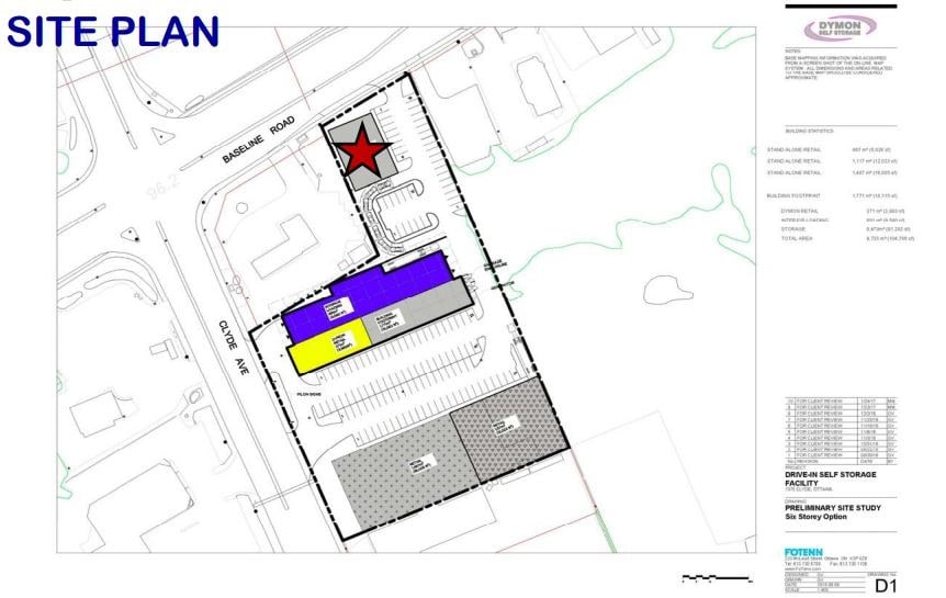1375 Clyde Ave, Ottawa, ON for sale Site Plan- Image 1 of 1