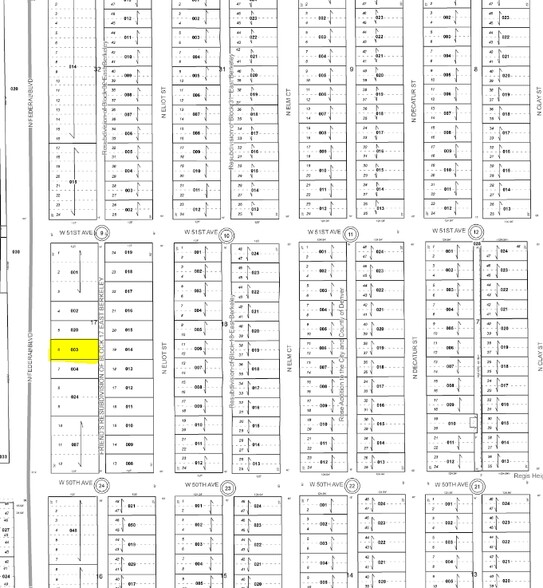 5056 Federal Blvd, Denver, CO for sale - Plat Map - Image 2 of 35