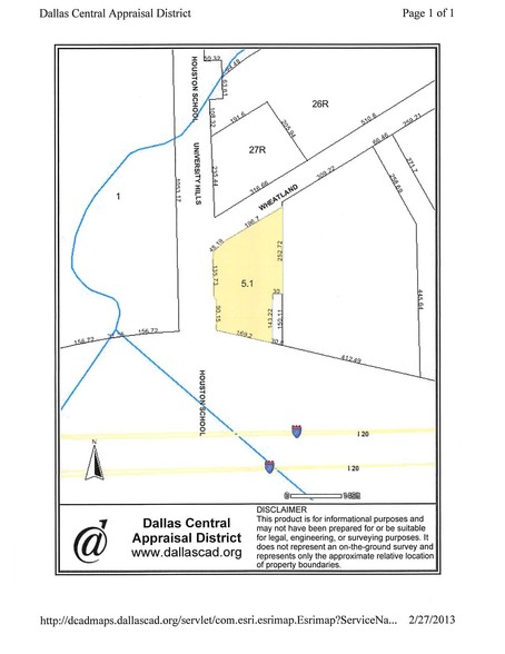 4400 N University Hills Blvd, Lancaster, TX for sale - Plat Map - Image 2 of 2