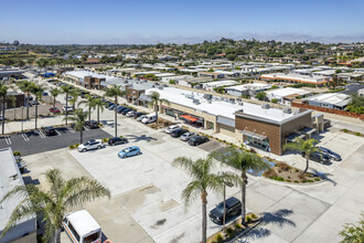 1280-1350 E Vista Way, Vista, CA - aerial  map view