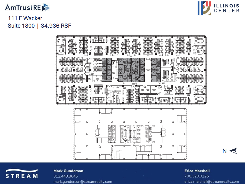 111 E Wacker Dr, Chicago, IL for lease Floor Plan- Image 1 of 1