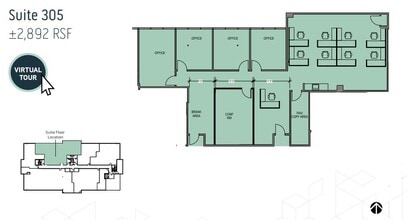 2890 N Main St, Walnut Creek, CA for lease Floor Plan- Image 1 of 1