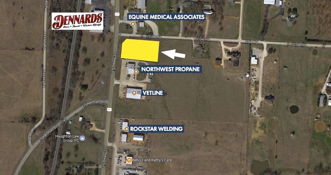 8660 US 377, Pilot Point, TX for sale Aerial- Image 1 of 1