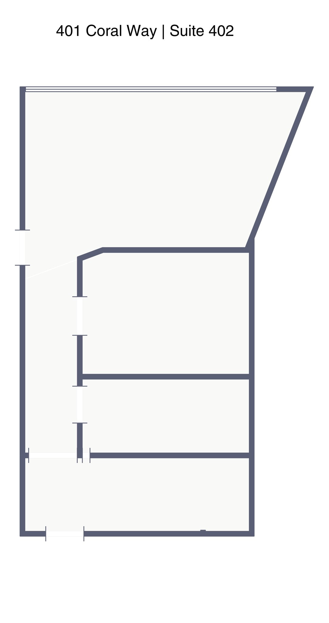 401 Coral Way, Coral Gables, FL for lease Site Plan- Image 1 of 1