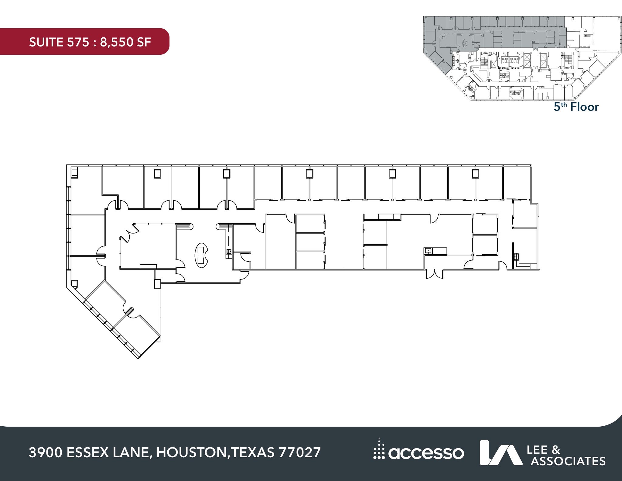 3900 Essex Ln, Houston, TX for lease Floor Plan- Image 1 of 1