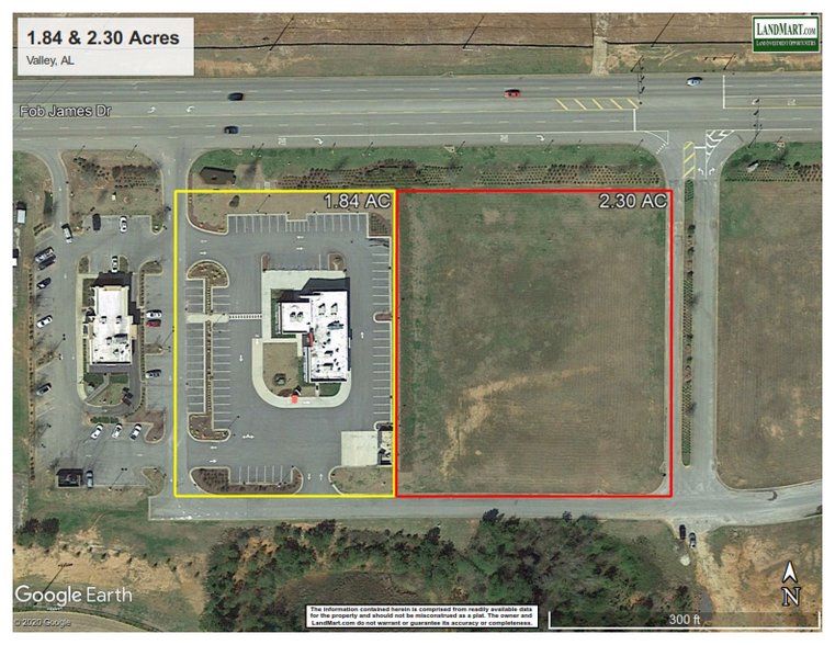 491 Fob James, Valley, AL for sale - Site Plan - Image 1 of 14