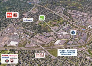 5930 Earle Brown Dr, Brooklyn Center, MN - AERIAL  map view