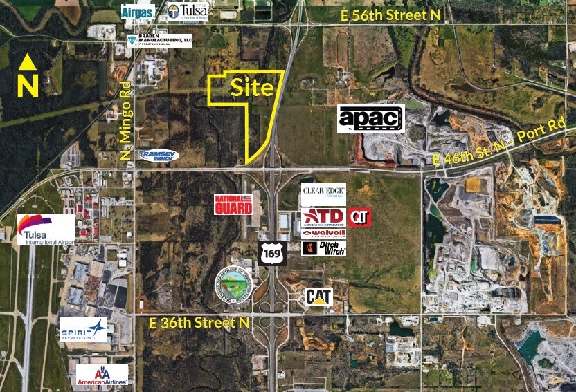 N Mingo Valley Expressway, Tulsa, OK 74116 Jetport