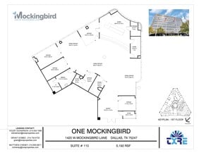 1420 W Mockingbird Ln, Dallas, TX for lease Floor Plan- Image 1 of 3