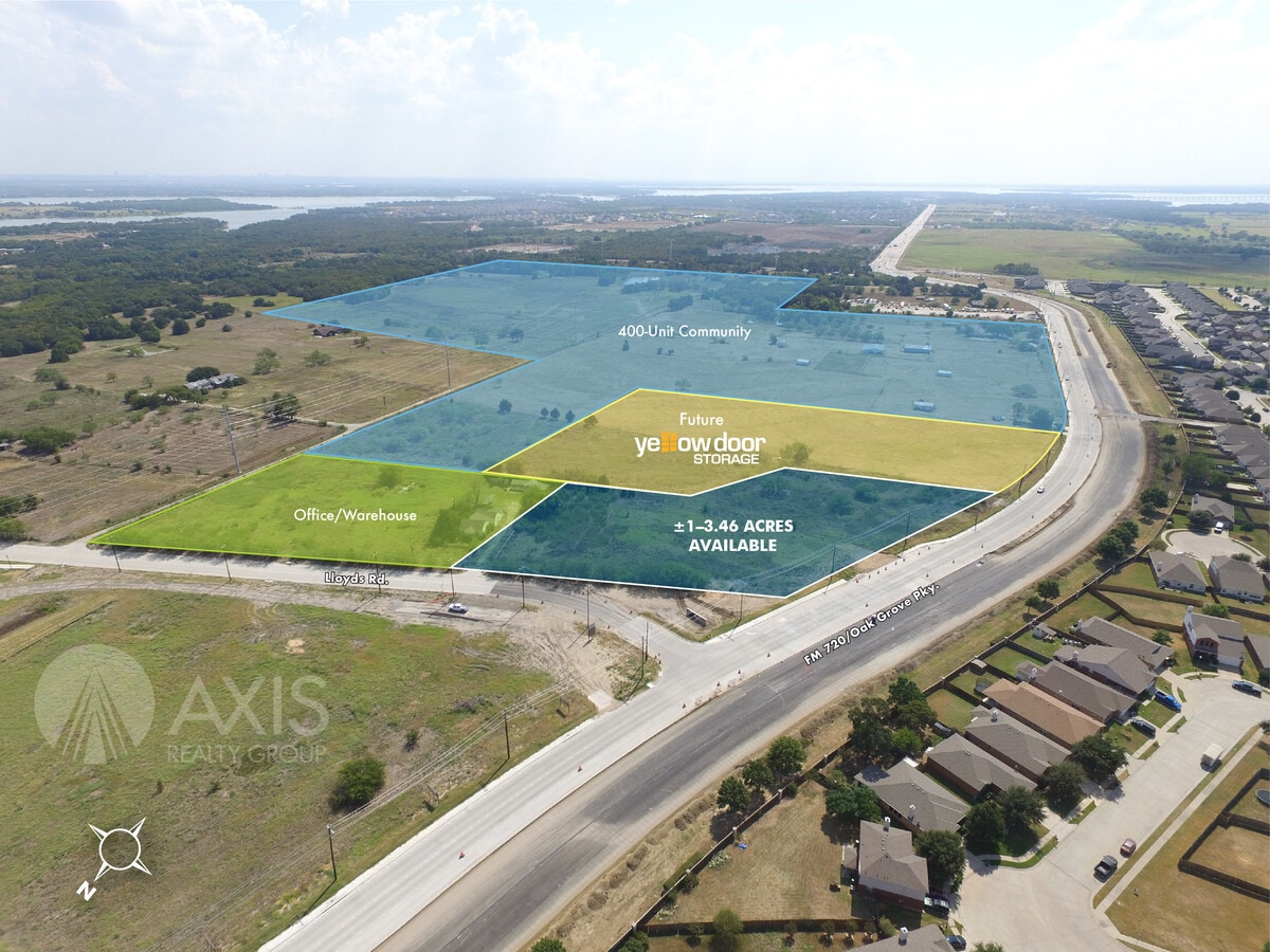 SEC FM 720 & Lloyd's Road, Oak Point, TX 75068