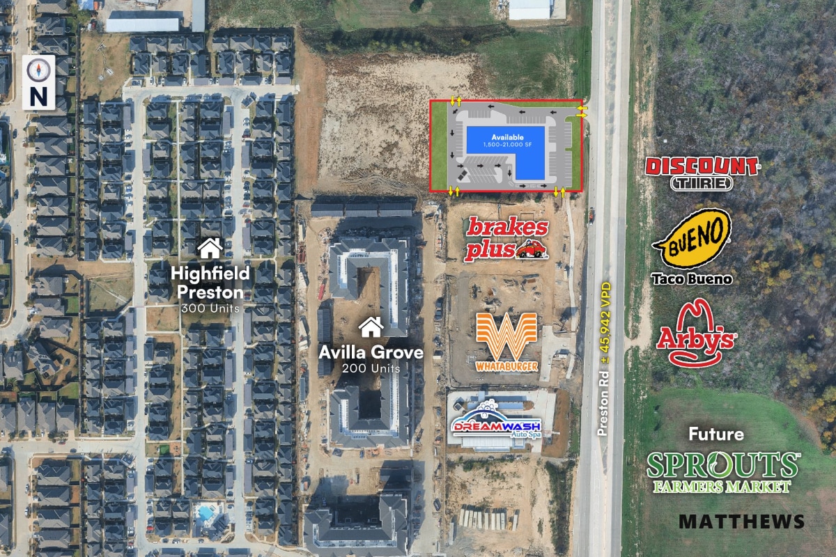 4295 Preston rd, Celina, TX for lease Interior Photo- Image 1 of 2