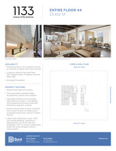 1133 Avenue of the Americas, New York, NY for lease Floor Plan- Image 1 of 4