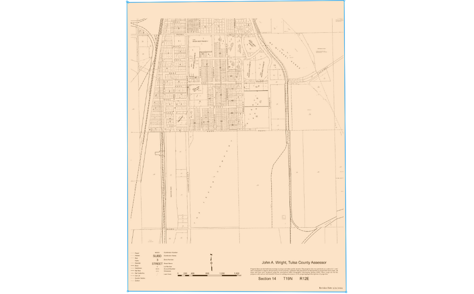 2420 Southwest Blvd, Tulsa, OK for sale - Plat Map - Image 2 of 2