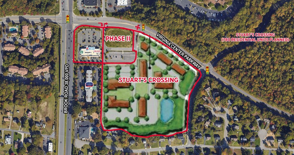 1067 Virginia Center Pky, Glen Allen, VA for lease - Site Plan - Image 2 of 2